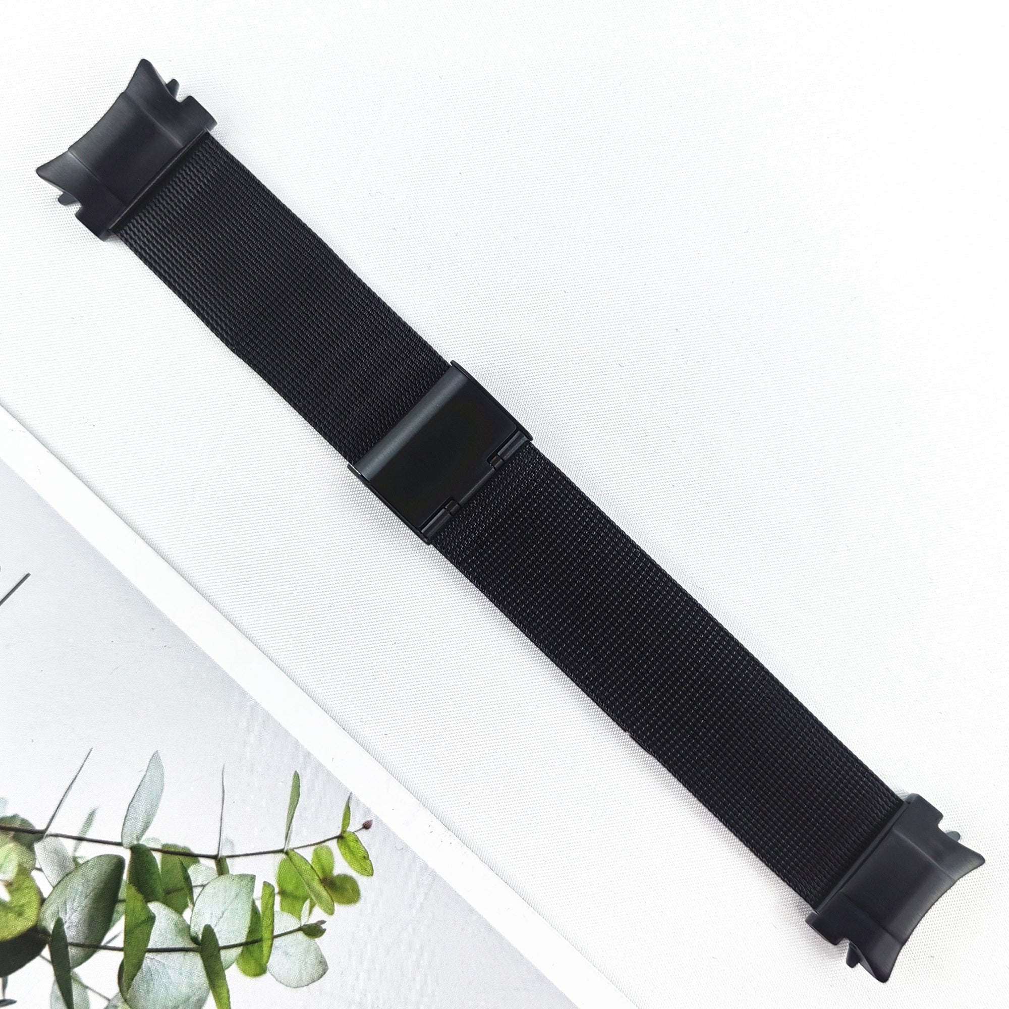 For Samsung Galaxy Watch6 40mm 44mm Watch6 Classic 43mm 47mm Watch 5 40mm 44mm Watch4 40mm 44mm Metal Strap Milanese Watch Band with Buckle For Samsung Galaxy Watch6 40mm 44mm Watch6 Classic 43mm 47mm Watch 5 40mm 44mm Watch4 40mm 44mm Metal Strap Milanese Watch Band with Buckle